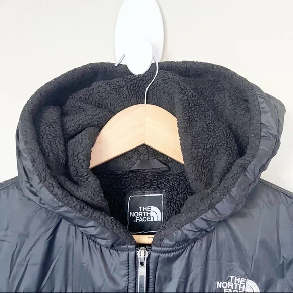 The North Face Oso Hooded Silken Fleece Full Zip Jacket Black S - Picture 5 of 16